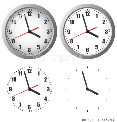 Wall mounted digital clock. Wall mounted digital clock. 12665793