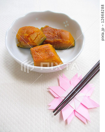 冬至　かぼちゃの煮物 12668288