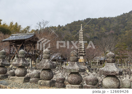 化野念仏寺西院の河原 12669426