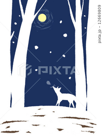 お月様ときつね お月様ときつね 12669809