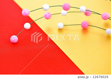 お正月イメージ　餅玉 12670029