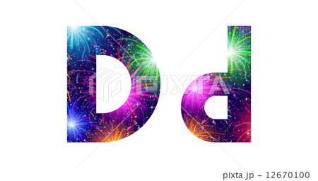 Set of letters, firework, D 12670100