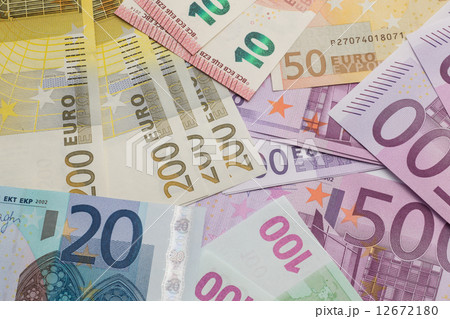 ユーロ紙幣 12672180