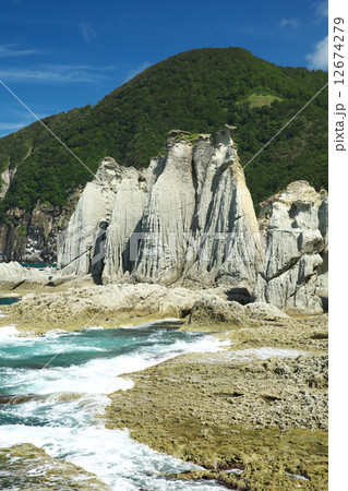 青森　佐井村　仏ヶ浦 12674279