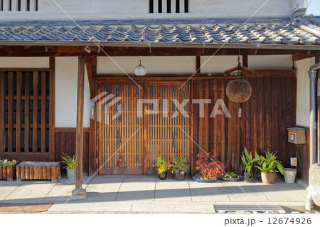 宝塚市小浜宿 有馬街道の町並み 12674926