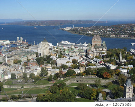 ケベック・シティ　遠景 12675639