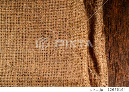 Burlap Bag Background 12676164