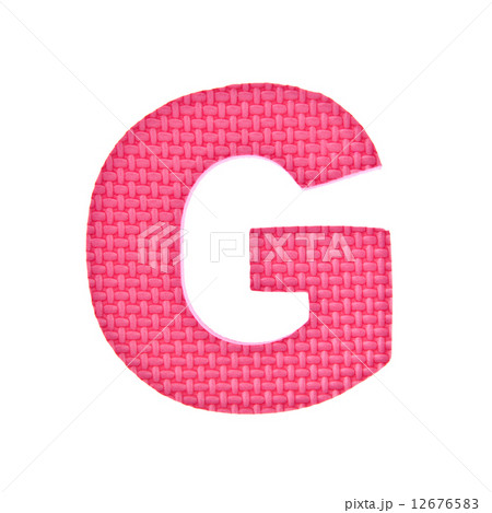 Alphabet toy piece isolated on white background Alphabet toy piece isolated on white background 12676583