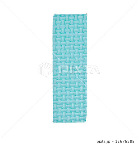 Alphabet toy piece isolated on white background Alphabet toy piece isolated on white background 12676588