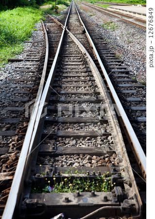 Separated Railway Track 12676849
