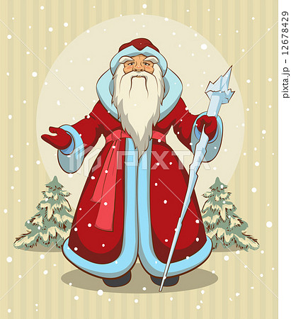 Russian Grandfather Frost. Santa Claus 12678429