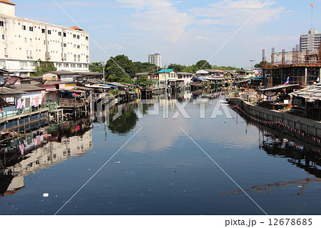 バンコクの運河 バンコクの運河 12678685
