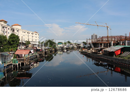 バンコクの運河 バンコクの運河 12678686