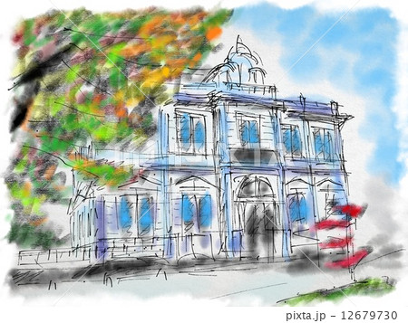 記念館 イラスト 記念館 イラスト 12679730