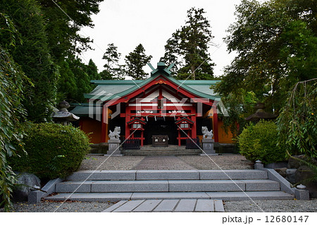 新橋 浅間神社　拝殿　（ 静岡県 御殿場市 新橋 ） 12680147