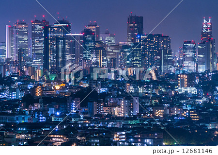 新宿副都心の夜景 12681146
