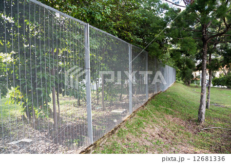 Residential security boundary fencing Residential security boundary fencing 12681336