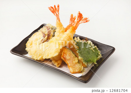 天ぷらの盛り合せ 天ぷらの盛り合せ 12681704