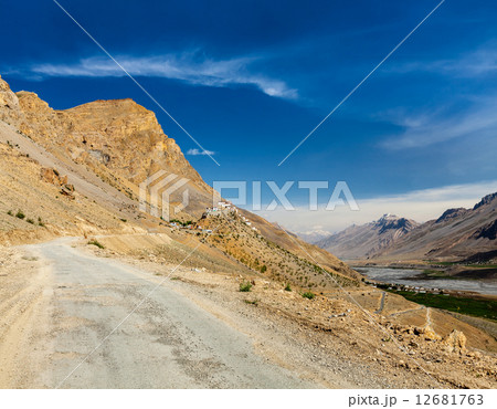 Ki monastery. Spiti Valley, India 12681763