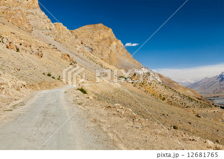 Ki monastery. Spiti Valley, India Ki monastery. Spiti Valley, India 12681765