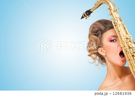 Retro jazz music. Retro jazz music. 12681936