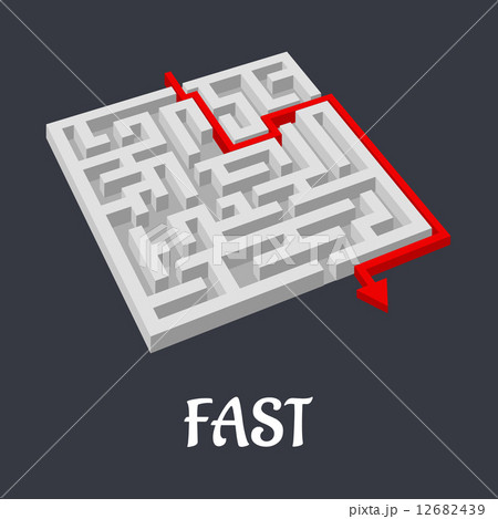Labyrinth puzzle with a fast short solution Labyrinth puzzle with a fast short solution 12682439