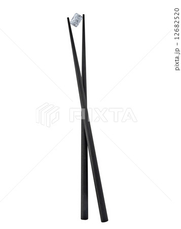 chopsticks holding diamond 12682520