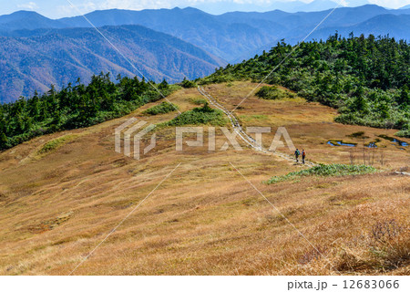 会津の山並み 12683066