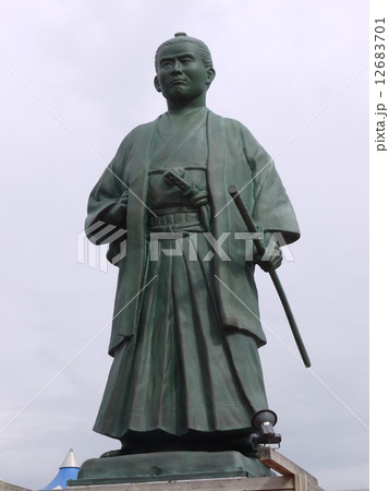 三志士の像 中岡慎太郎 三志士の像 中岡慎太郎 12683701