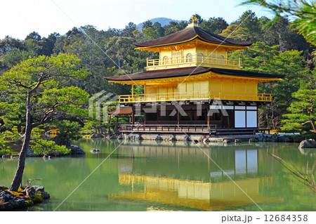 Golden Pavilion in Kyoto 12684358