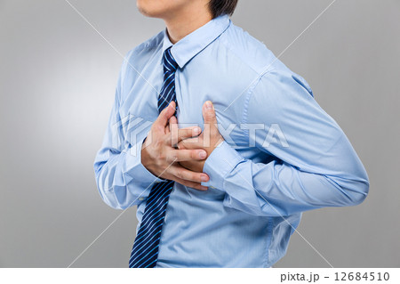 Businessman suffer from heart attack 12684510