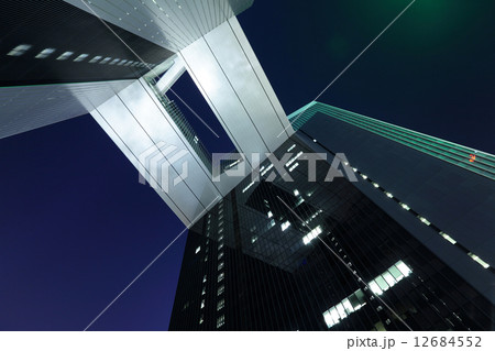 Skyscraper in low angle view 12684552