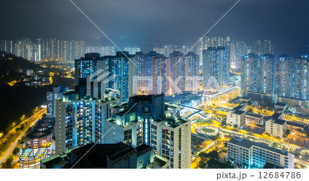 Hong Kong downtown 12684786