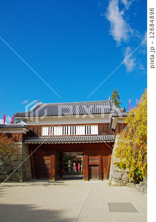 上田城　城門 12684896