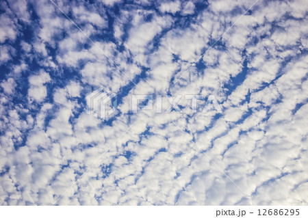 Blue Sky with Clouds. 12686295
