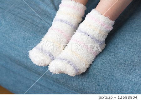 もこもこの靴下 12688804