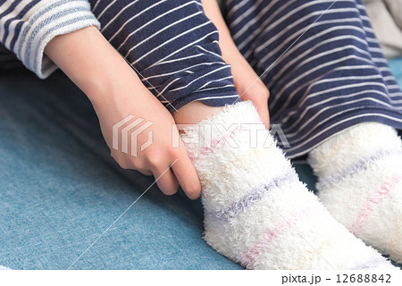 もこもこの靴下 もこもこの靴下 12688842