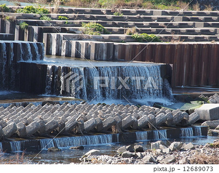 入間川の洗堰 入間川の洗堰 12689073