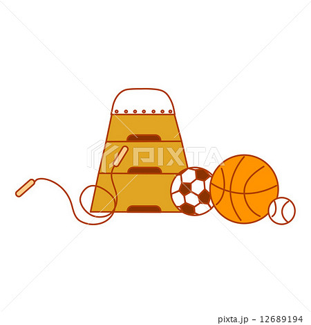 スポーツ用品のイラスト素材