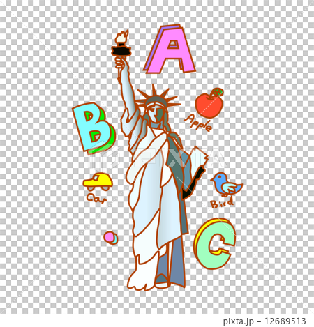 英語イラストのイラスト素材