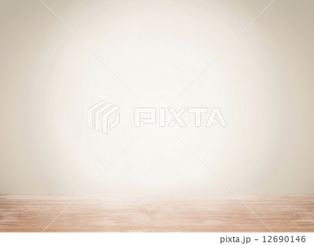 Empty space with wall and wooden floor Empty space with wall and wooden floor 12690146