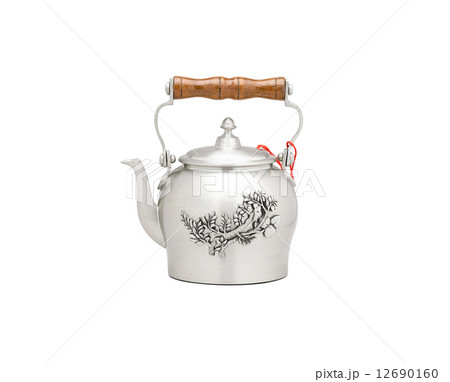 pewter teapot in chinese style 12690160