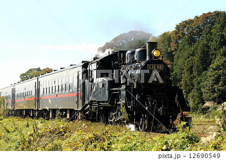 真岡鐵道「SLもおか号」 真岡鐵道「SLもおか号」 12690549
