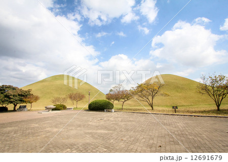 Daereungwon Tomb Park, Gyeongju, Korea 12691679
