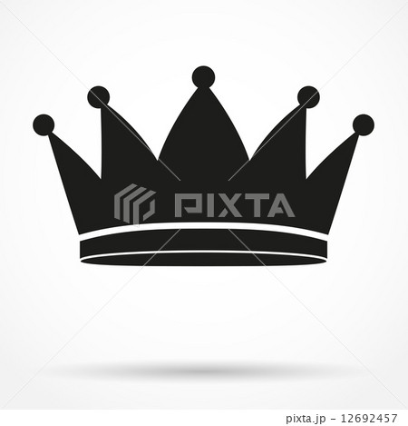 Black single royal crown vector | Premium Vector - rawpixel