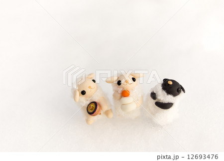 仲良しひつじさん 仲良しひつじさん 12693476