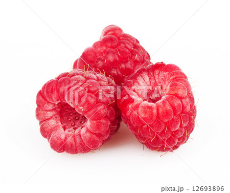 ripe red raspberry 12693896