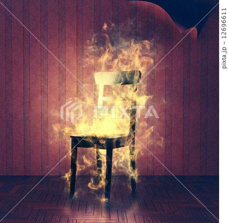 burning chair 12696611