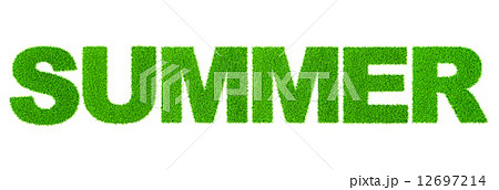 Grass word summer 12697214
