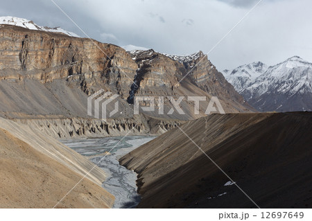 Valley in Himalayas 12697649